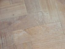 Wooden floor before restoration by DJ Bulpitt