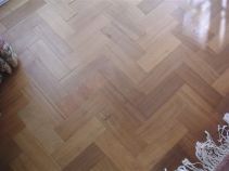 Wooden floor after restoration by DJ Bulpitt